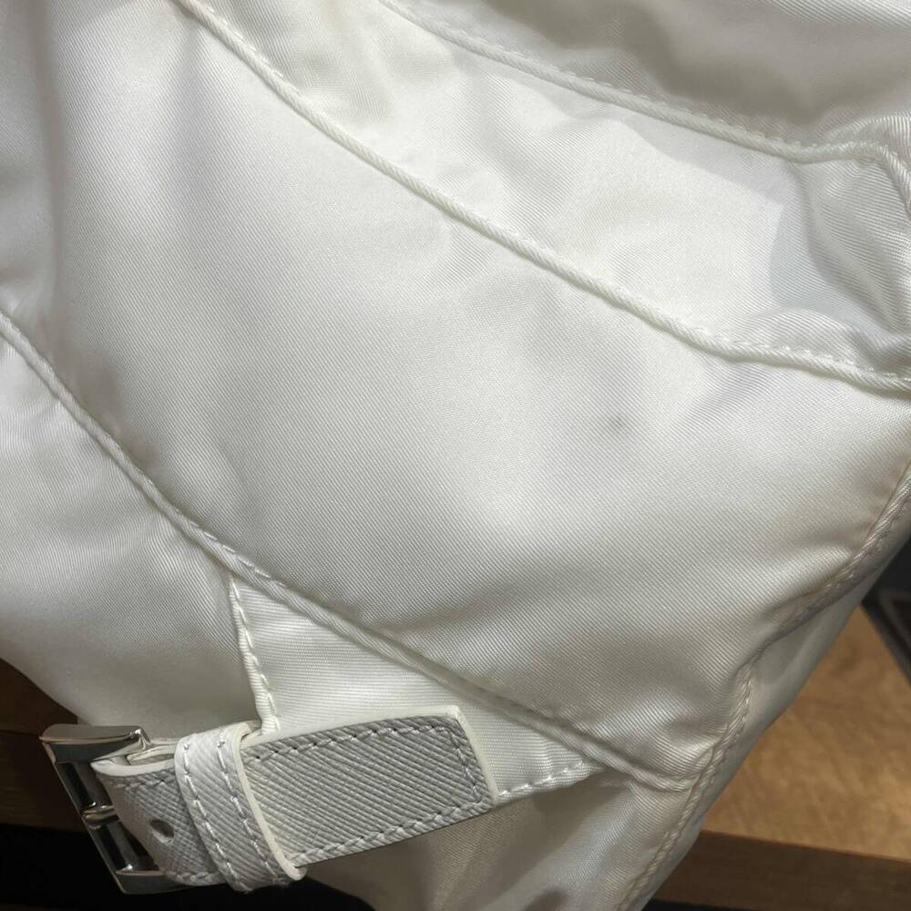 PRADA Re Backpack White - Picture 6 of 10